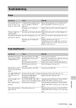 Preview for 123 page of Sony PMW-100 Operating Instructions Manual