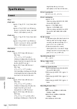 Preview for 132 page of Sony PMW-100 Operating Instructions Manual