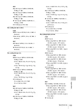 Preview for 133 page of Sony PMW-100 Operating Instructions Manual