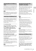 Preview for 23 page of Sony PMW-150 Operating Instructions Manual