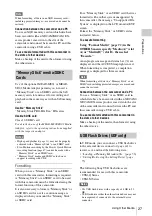 Preview for 27 page of Sony PMW-150 Operating Instructions Manual