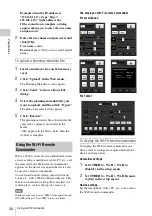 Preview for 32 page of Sony PMW-150 Operating Instructions Manual