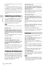 Preview for 44 page of Sony PMW-150 Operating Instructions Manual