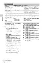 Preview for 54 page of Sony PMW-150 Operating Instructions Manual