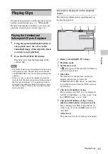 Preview for 61 page of Sony PMW-150 Operating Instructions Manual