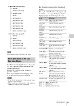 Preview for 63 page of Sony PMW-150 Operating Instructions Manual