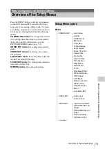 Preview for 73 page of Sony PMW-150 Operating Instructions Manual