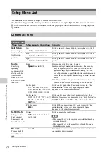 Preview for 76 page of Sony PMW-150 Operating Instructions Manual