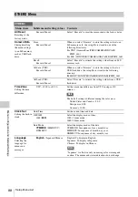 Preview for 88 page of Sony PMW-150 Operating Instructions Manual