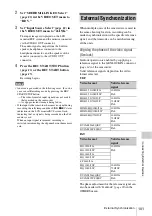 Preview for 101 page of Sony PMW-150 Operating Instructions Manual