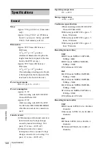 Preview for 122 page of Sony PMW-150 Operating Instructions Manual