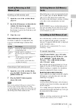 Preview for 31 page of Sony PMW-300K2 Operating Instructions Manual