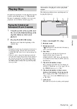 Preview for 67 page of Sony PMW-300K2 Operating Instructions Manual