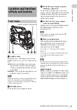 Preview for 15 page of Sony PMW-500 Operation Manual