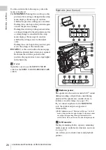 Preview for 20 page of Sony PMW-500 Operation Manual