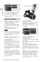 Предварительный просмотр 30 страницы Sony PMW-EX1R Operating Instructions Manual