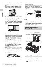 Предварительный просмотр 34 страницы Sony PMW-EX1R Operating Instructions Manual