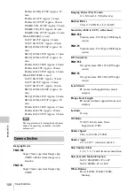 Preview for 126 page of Sony PMW-F5 Operating Instructions Manual