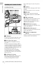 Preview for 20 page of Sony PMW-TD300 Operating Instructions Manual