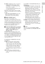 Preview for 25 page of Sony PMW-TD300 Operating Instructions Manual