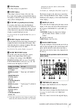 Preview for 27 page of Sony PMW-TD300 Operating Instructions Manual