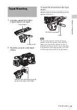 Preview for 49 page of Sony PMW-TD300 Operating Instructions Manual