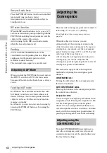 Preview for 62 page of Sony PMW-TD300 Operating Instructions Manual