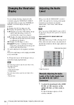 Preview for 64 page of Sony PMW-TD300 Operating Instructions Manual