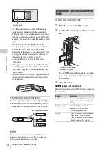 Preview for 72 page of Sony PMW-TD300 Operating Instructions Manual