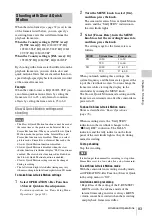 Preview for 83 page of Sony PMW-TD300 Operating Instructions Manual