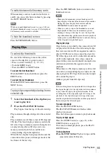 Preview for 93 page of Sony PMW-TD300 Operating Instructions Manual