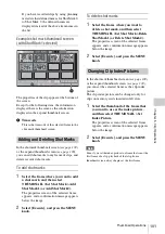 Preview for 101 page of Sony PMW-TD300 Operating Instructions Manual