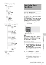 Preview for 103 page of Sony PMW-TD300 Operating Instructions Manual