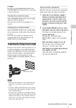 Preview for 161 page of Sony PMW-TD300 Operating Instructions Manual