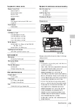 Preview for 175 page of Sony PMW-TD300 Operating Instructions Manual