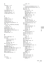 Preview for 183 page of Sony PMW-TD300 Operating Instructions Manual