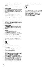 Preview for 38 page of Sony PMW10MD Instructions Before Use