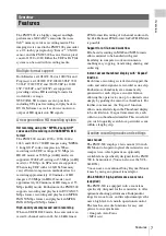 Preview for 7 page of Sony PMW300K1 Operating Instructions Manual