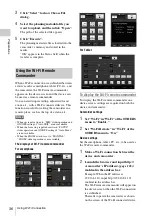 Preview for 36 page of Sony PMW300K1 Operating Instructions Manual