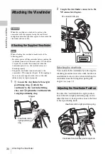 Preview for 30 page of Sony PMW400K Operating Instructions Manual