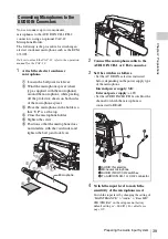 Preview for 39 page of Sony PMW400K Operating Instructions Manual