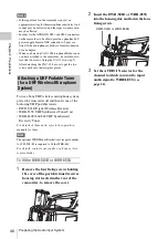 Preview for 40 page of Sony PMW400K Operating Instructions Manual