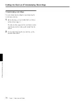 Preview for 78 page of Sony Power HAD DXC-D30F Operating Instructions Manual