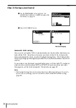 Preview for 16 page of Sony POWER TRILOGIC SLV-L49 MX Operating Instructions Manual