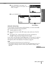 Preview for 19 page of Sony POWER TRILOGIC SLV-L49 MX Operating Instructions Manual