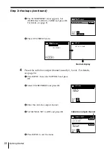 Preview for 22 page of Sony POWER TRILOGIC SLV-L49 MX Operating Instructions Manual