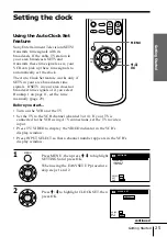 Preview for 25 page of Sony POWER TRILOGIC SLV-L49 MX Operating Instructions Manual