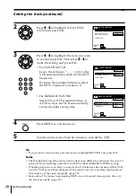 Preview for 28 page of Sony POWER TRILOGIC SLV-L49 MX Operating Instructions Manual