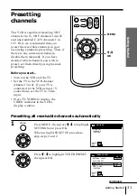 Preview for 31 page of Sony POWER TRILOGIC SLV-L49 MX Operating Instructions Manual