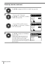 Preview for 32 page of Sony POWER TRILOGIC SLV-L49 MX Operating Instructions Manual